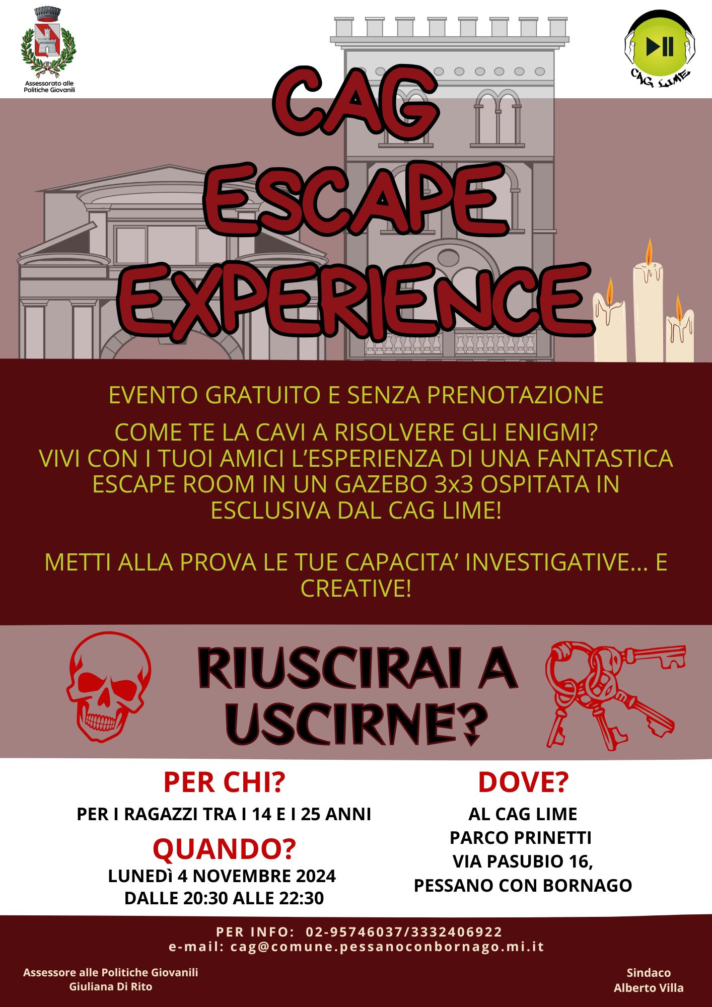 Cag escape experience